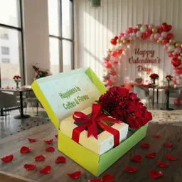 Valentine Chocolate and Roses Box