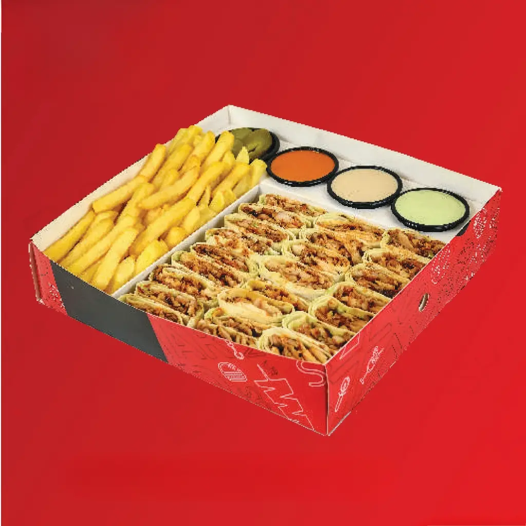 بوكس شاورما عربي دجاج
