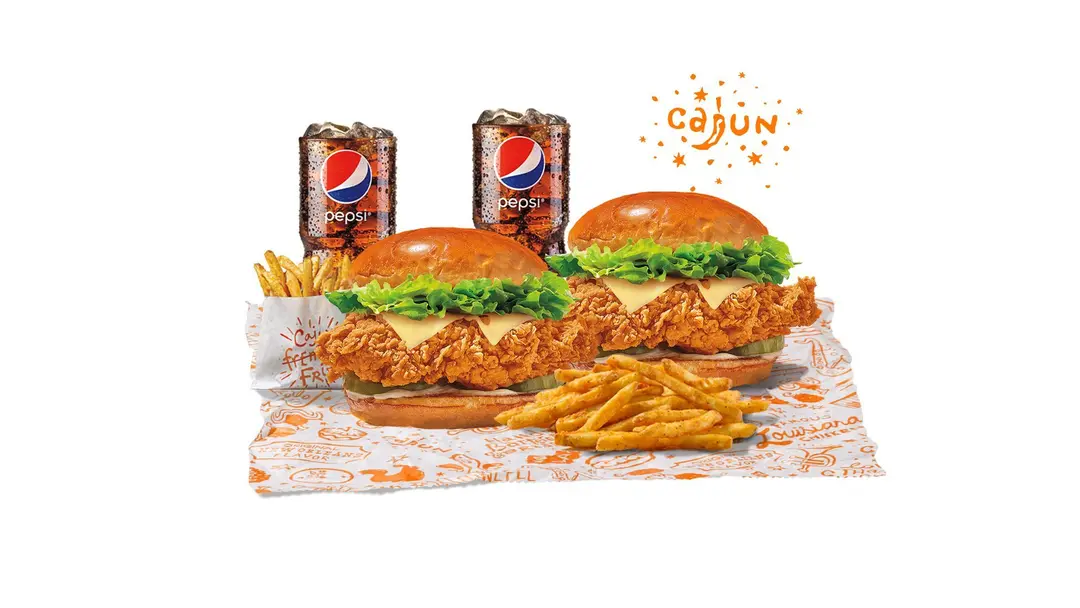 Cajun Deluxe Chicken Meals for 2