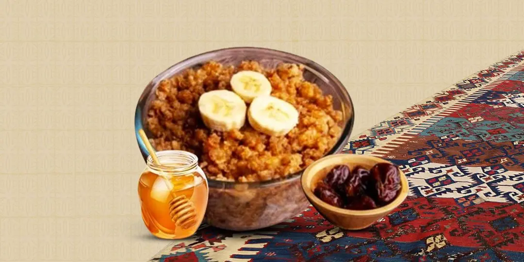 معصوب بالتمر والعسل