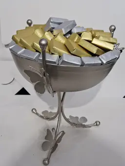 طفرية شكولاتة مغلف فراشة