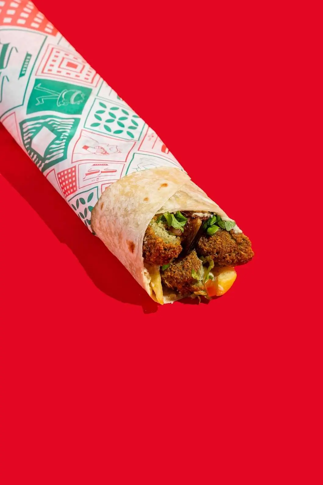 Fateer Falfel sandwich Sarokh