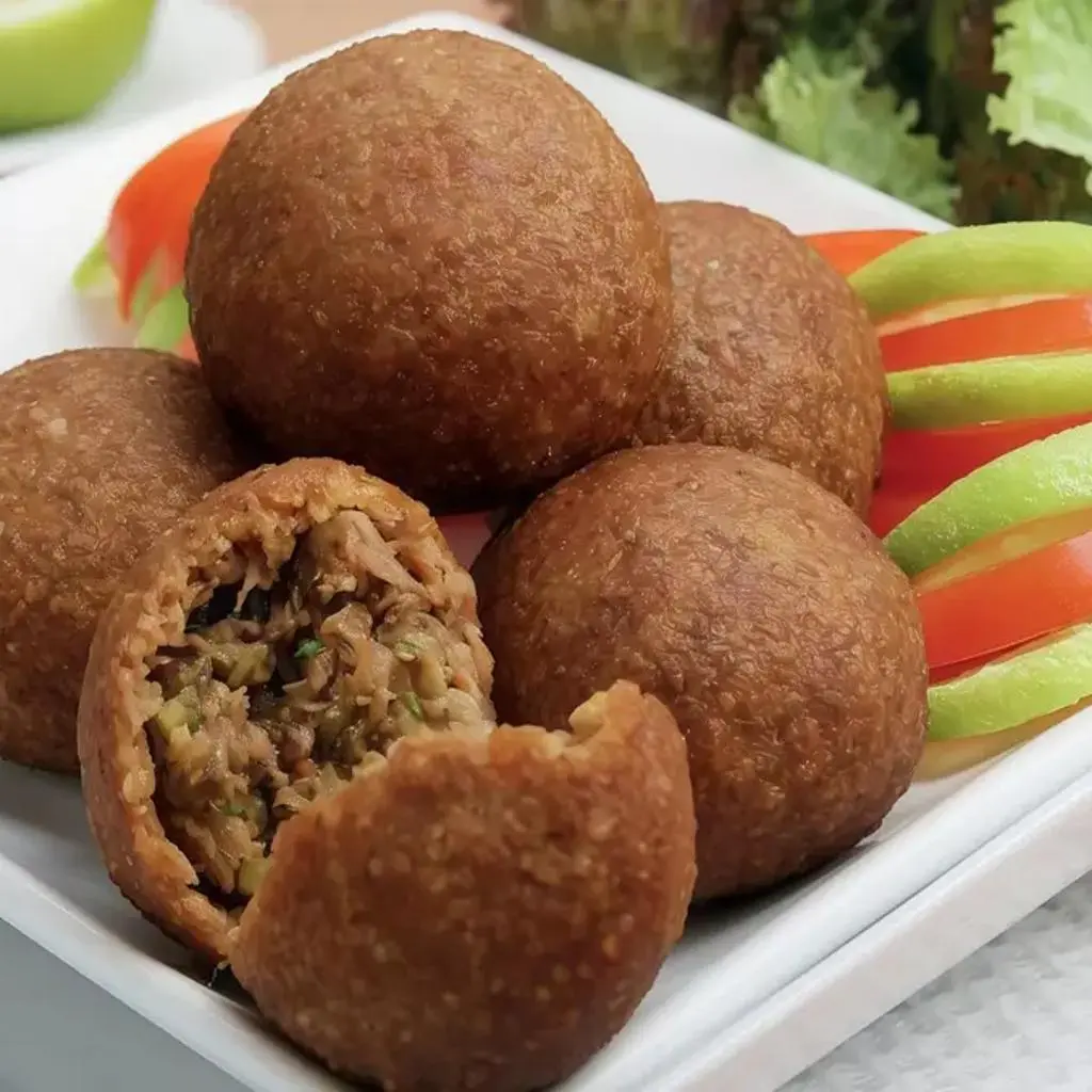 Fried Meat Kibbeh