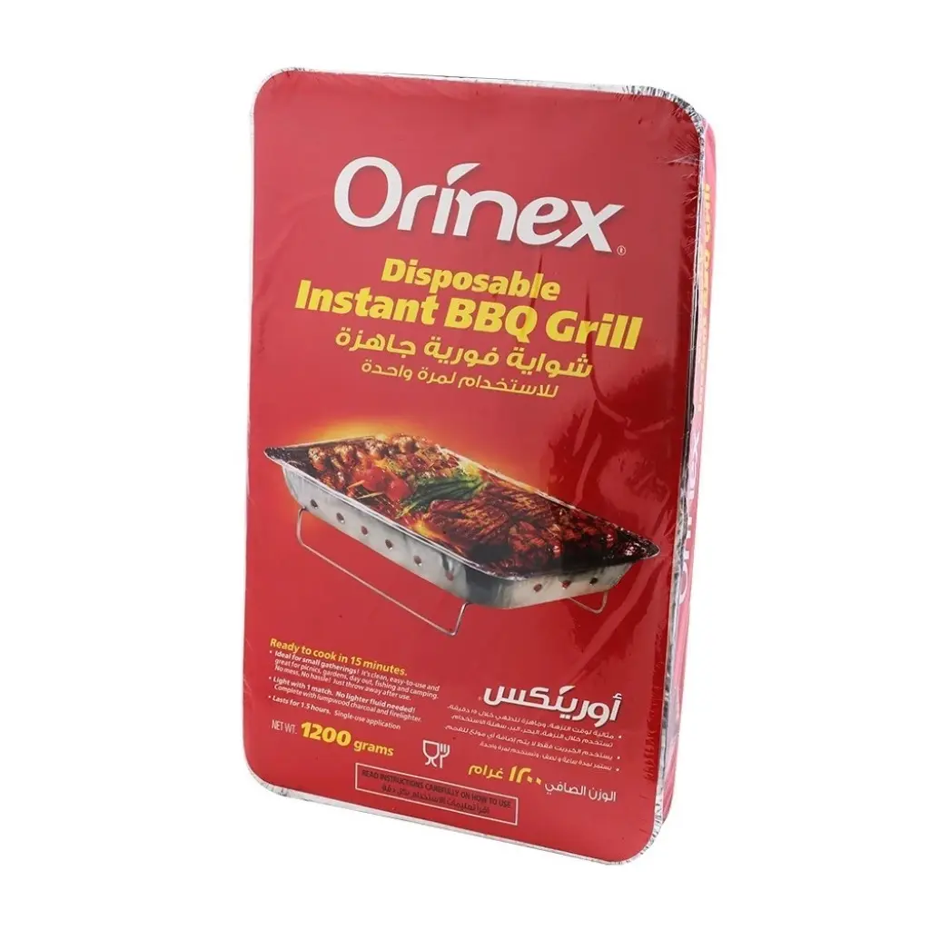 Orinex Disposable Instant BBQ Grill