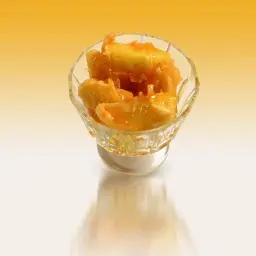 Fried Apple with Honey