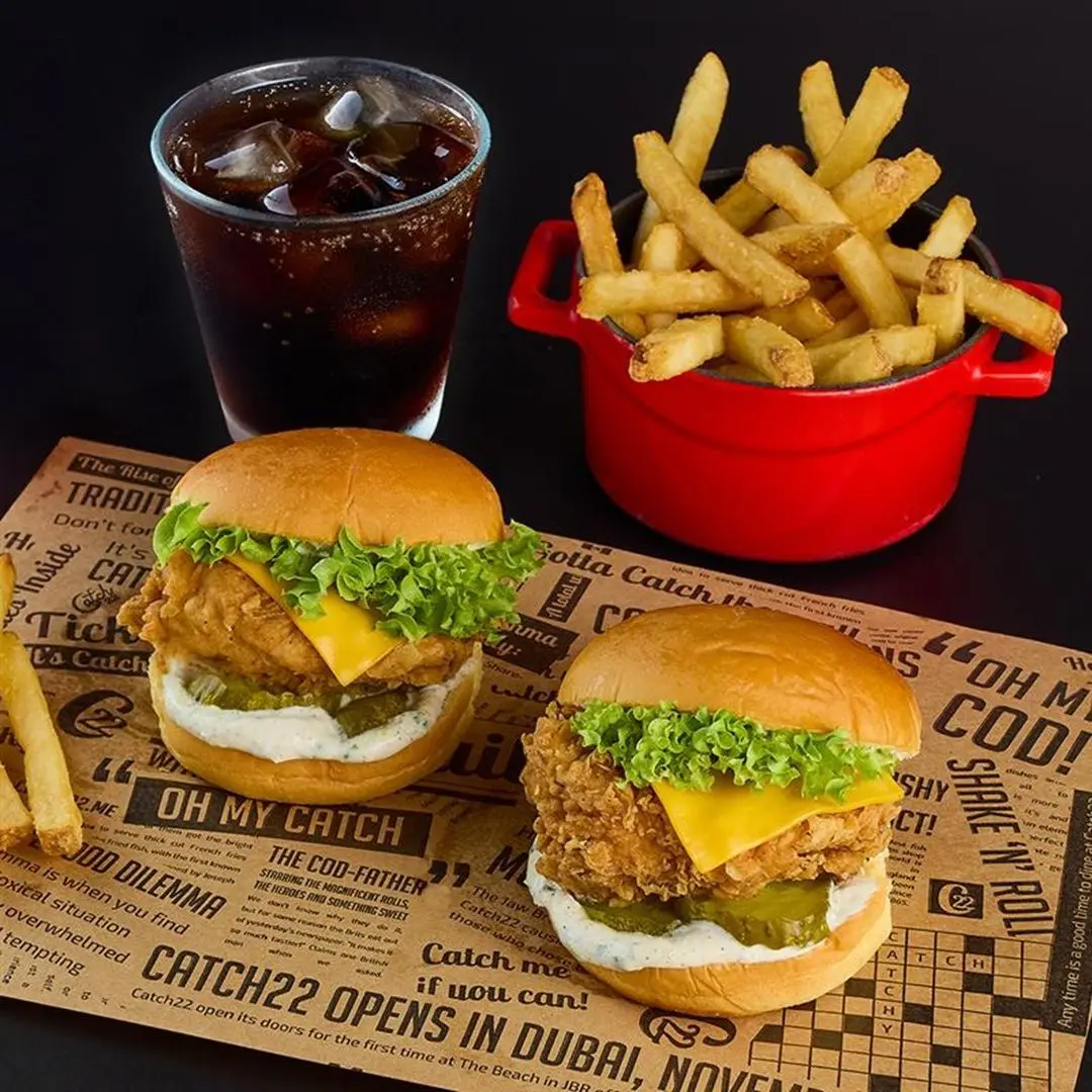 Crispy Chicken Sliders Combo