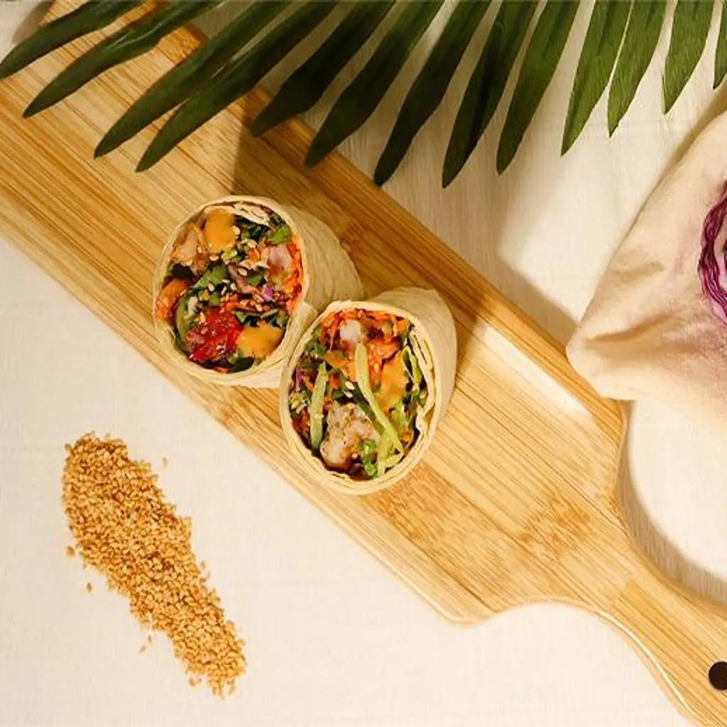 Asian Shrimp Wrap