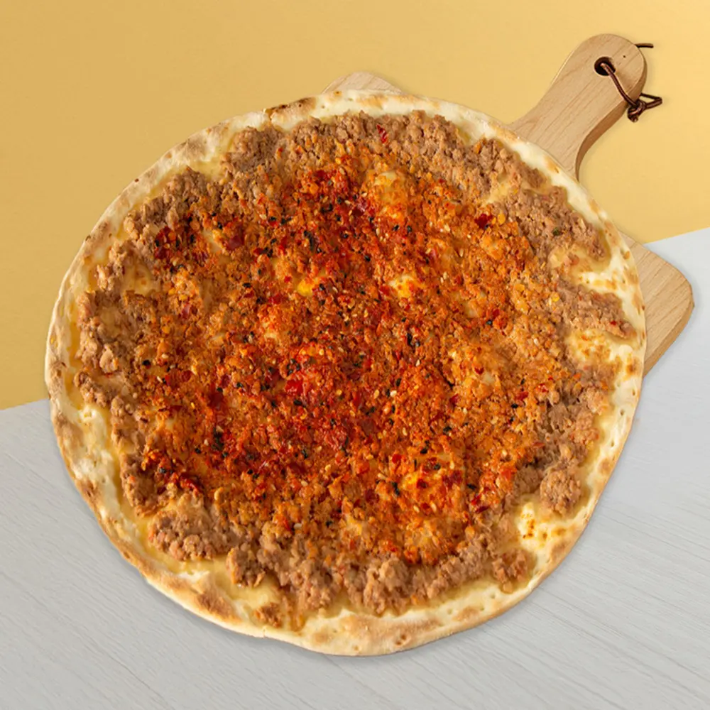 Meat with muhammara