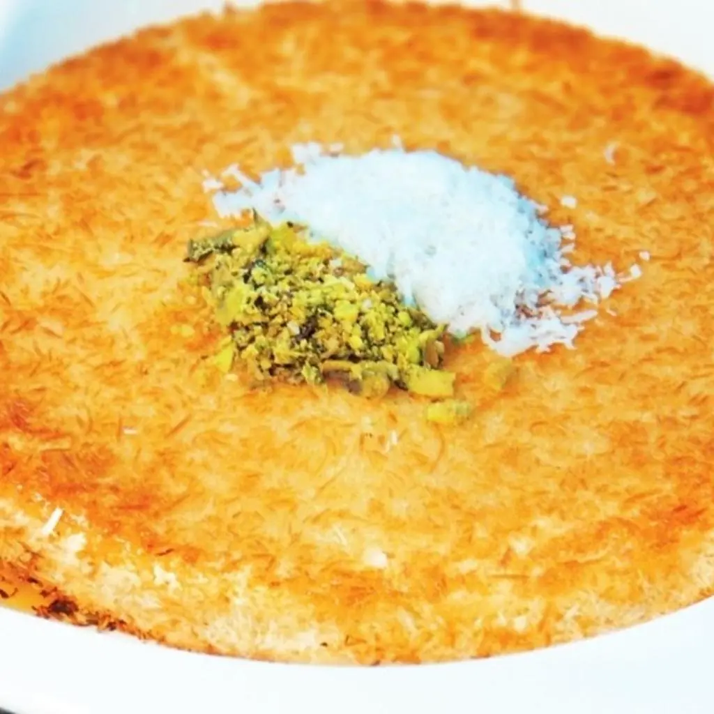 كنافة بالقشطة