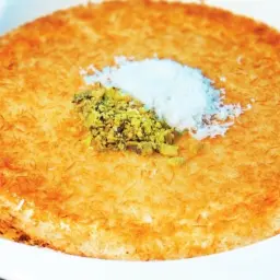 كنافة بالقشطة