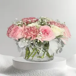 فازة زهور الربيع