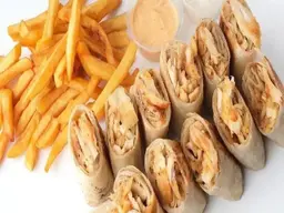 صحن شاورما بنكهه ايطاليه