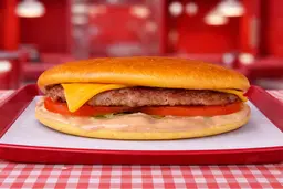 Flat burger
