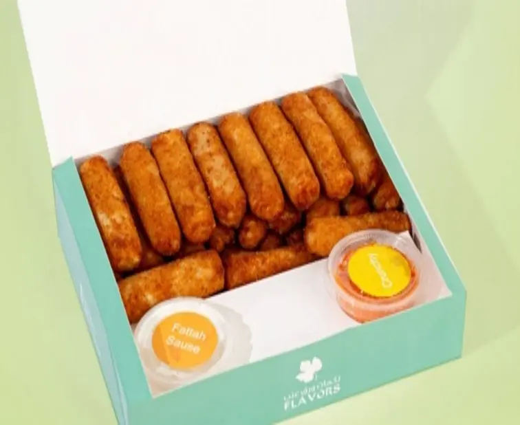 Chicken Rolls Plate