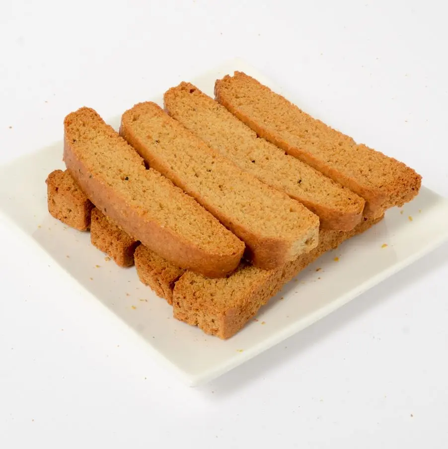 Rusk with millet