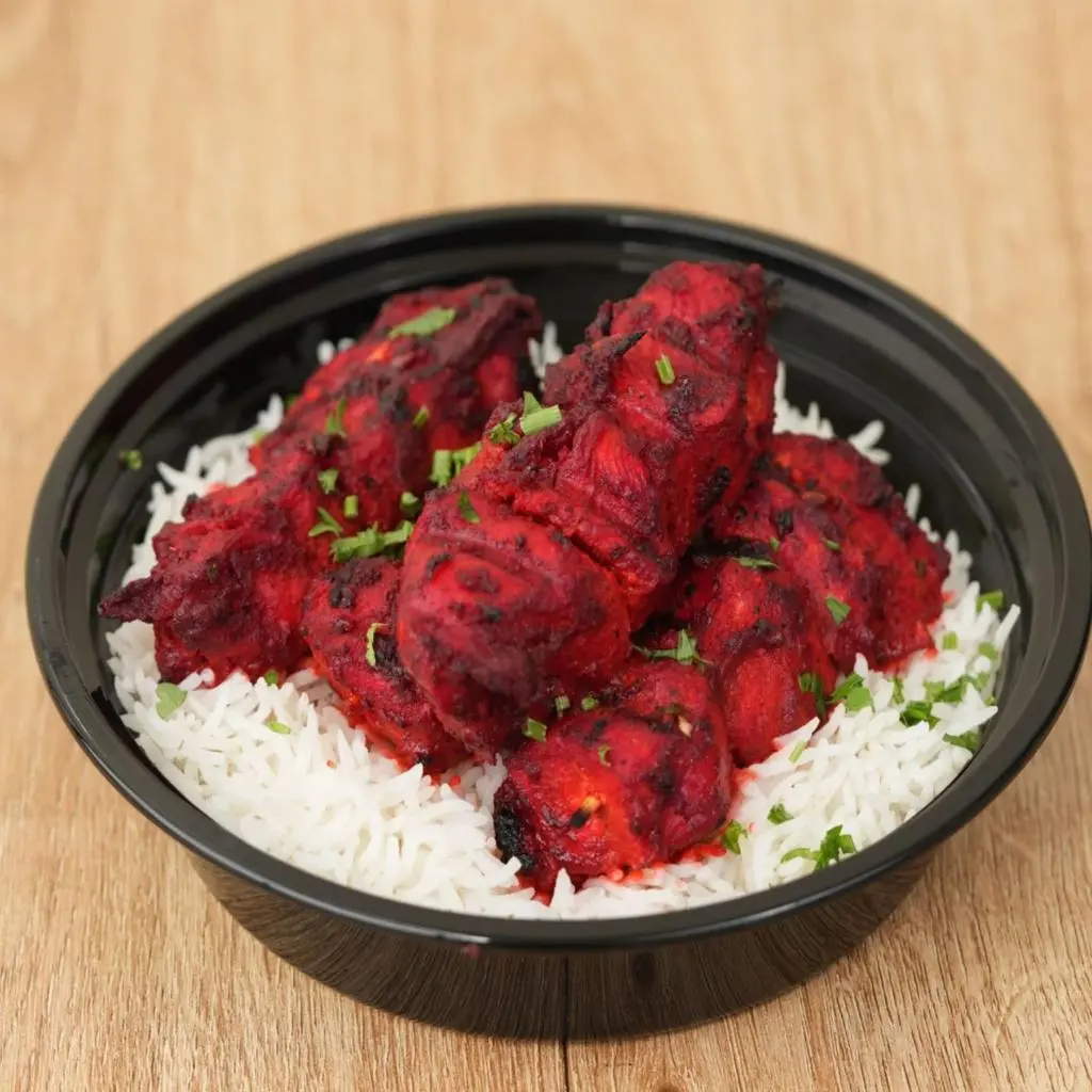 دجاج تندوري مع الأرز