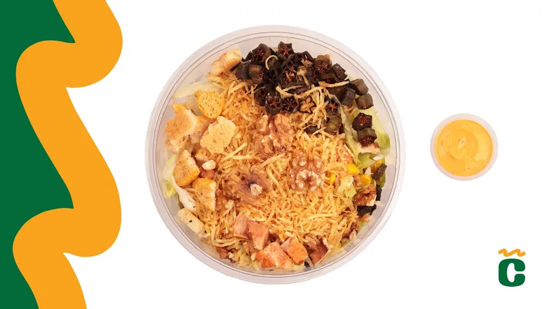 Chicken okranchy salad