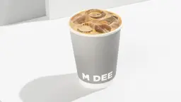 آيس سولتد كراميل لاتيه