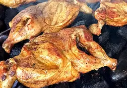حبة دجاج مظبي على الحجر سادة ( بدون رز )