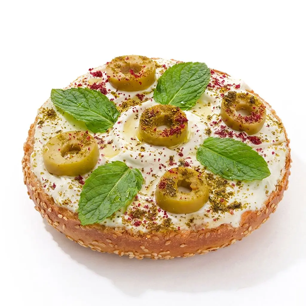 Labneh and Olives