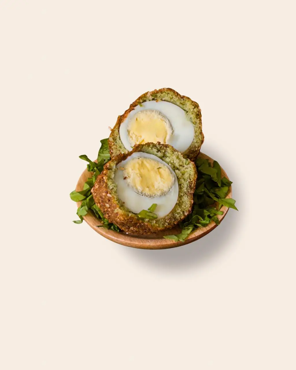 Falafel with Sunny-Side-Up Egg