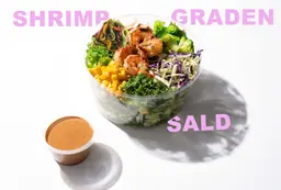 Shrimp Garden salad