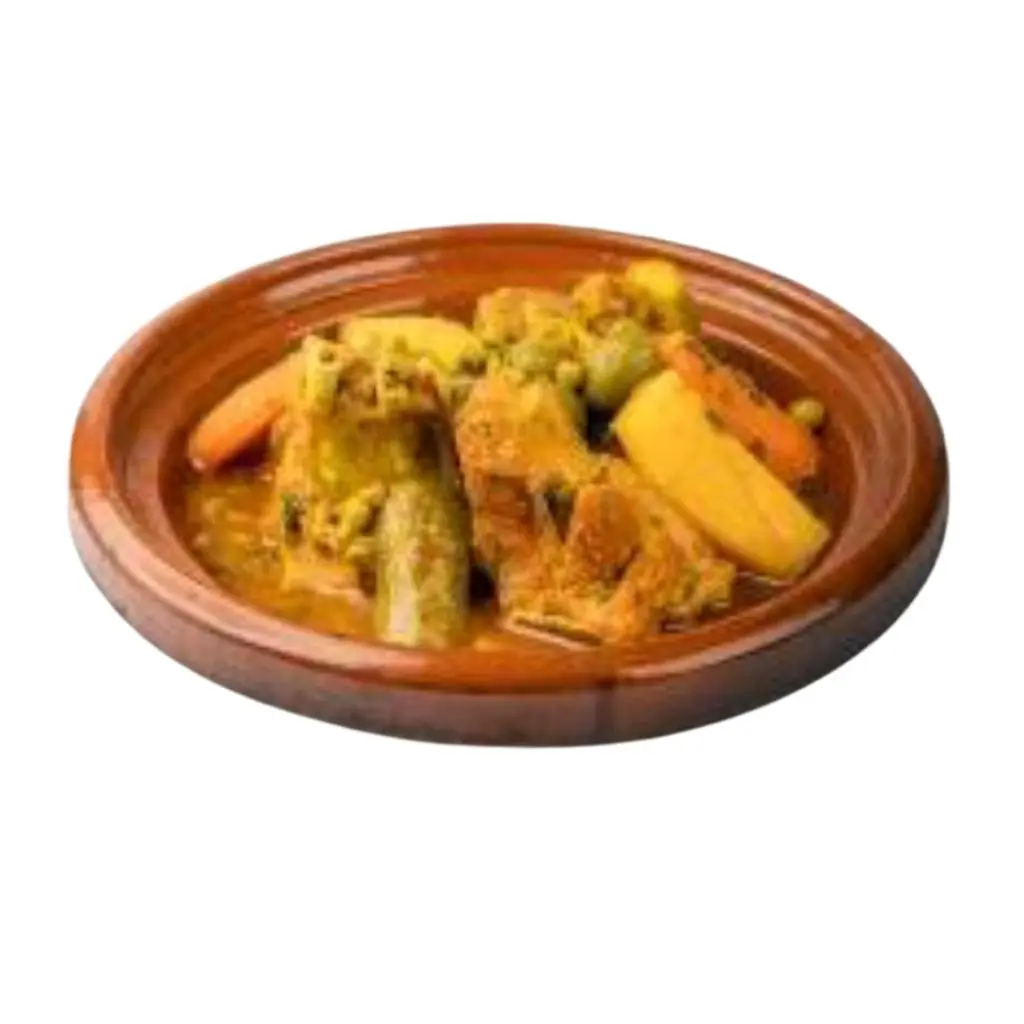طاجن لحم بالخضار