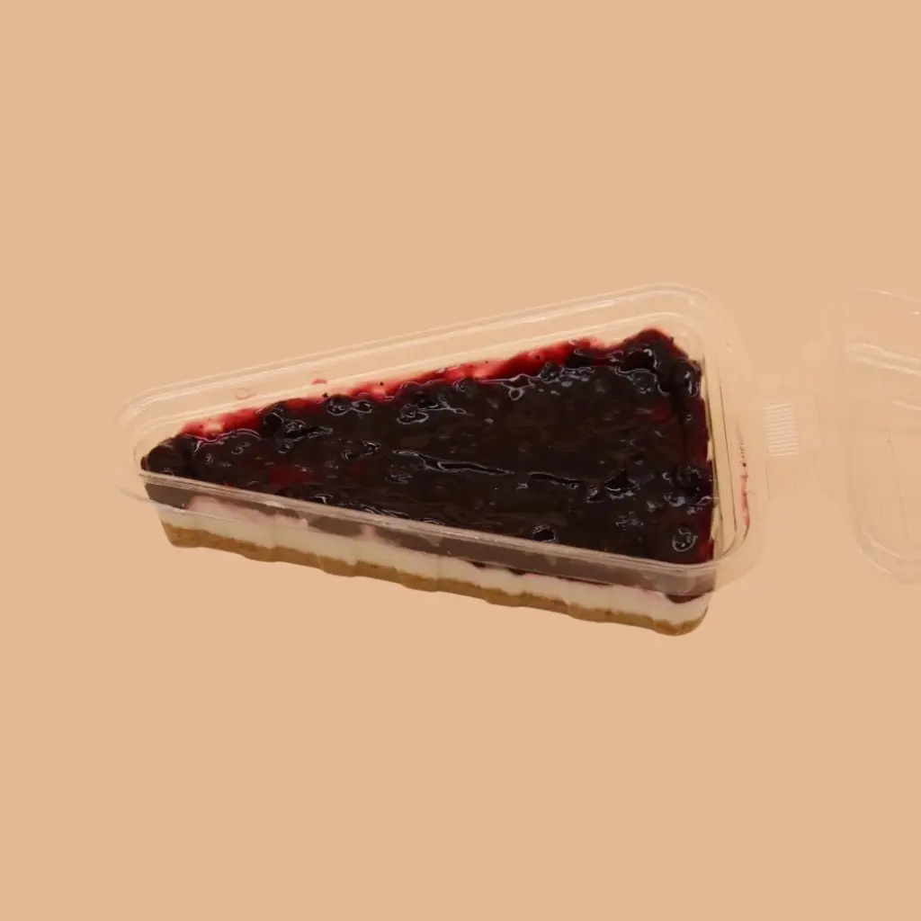 Blueberry Cheesecake Triangles
