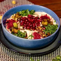 Eggplant Fatteh