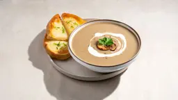 شوربة فطر كريمية