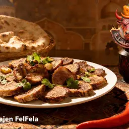 صحن لحمة رأس