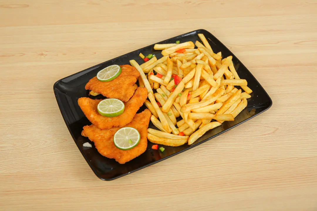Chicken Pane With Potatoes