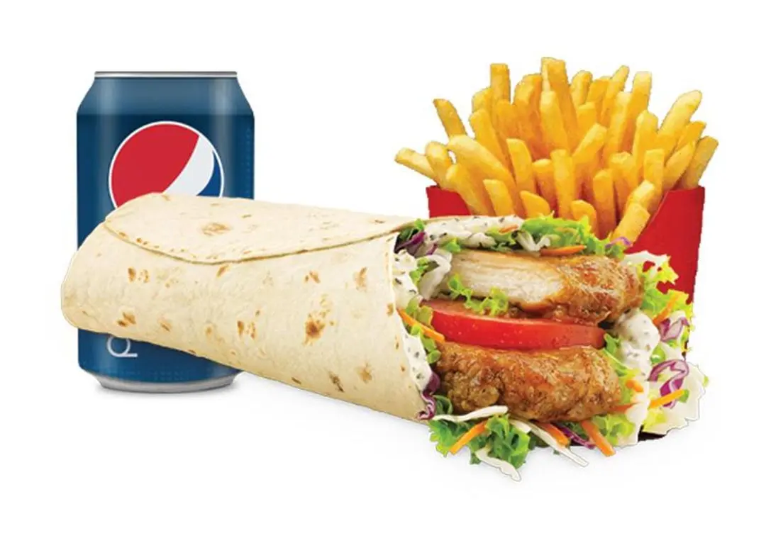 Spicy Twister Sandwich Meal