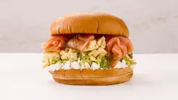 Salmon Cream Cheese + Eggs