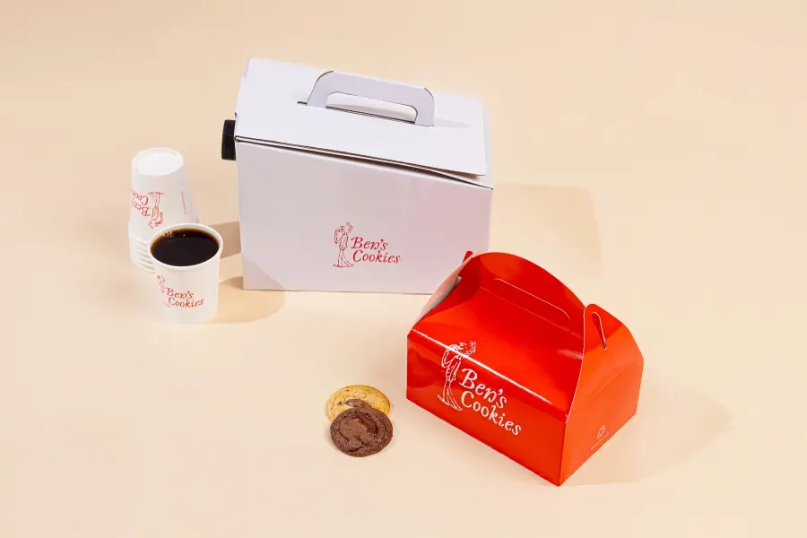 Cookie Bites Box (20 Pieces) + Black Coffee Box