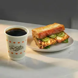 وجبة بريوش حلومي مع شاي