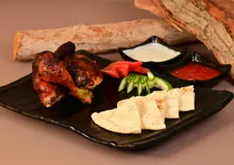 دجاج سعدية على الحطب