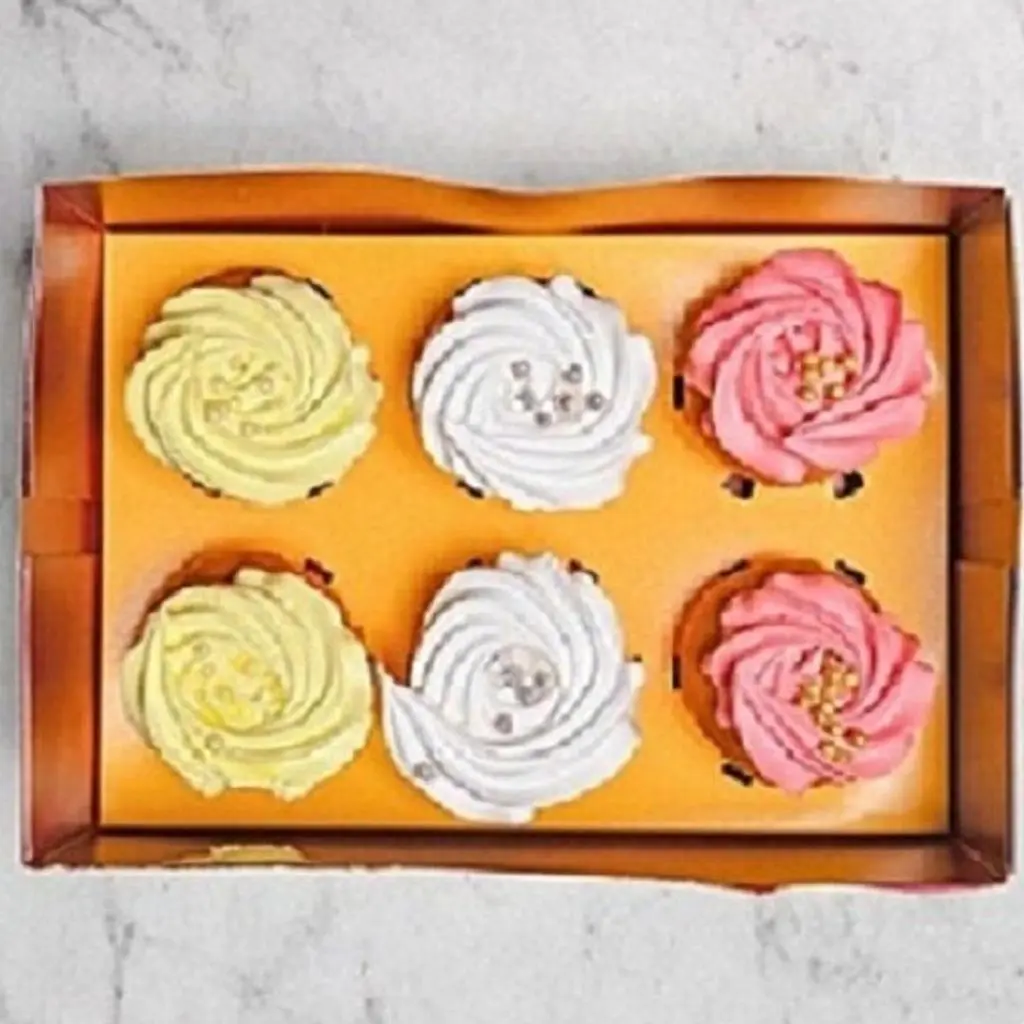 Berry Cupcake Box