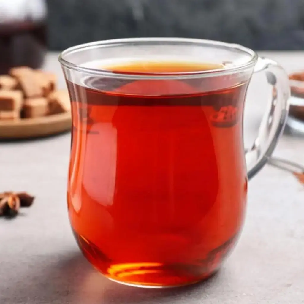 شاي بخار كوب زجاج