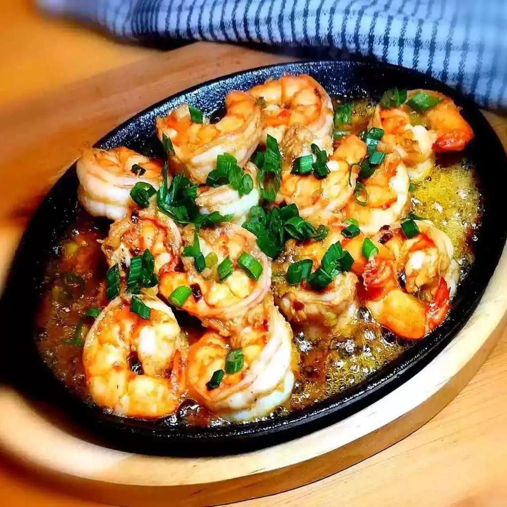 Sizzling Shrimp