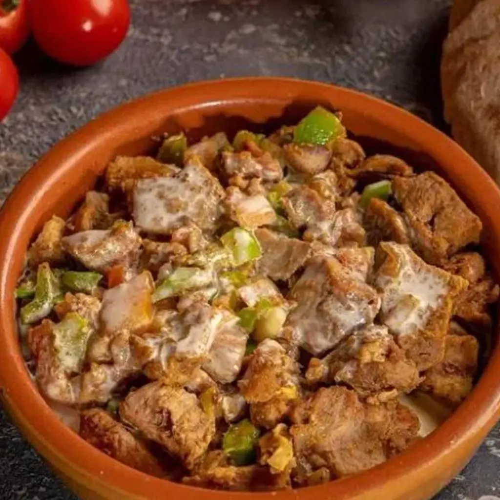 لحم بالكريمة