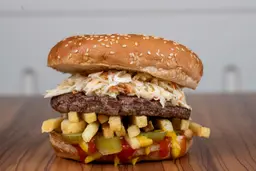 Lebanese Beef Burger