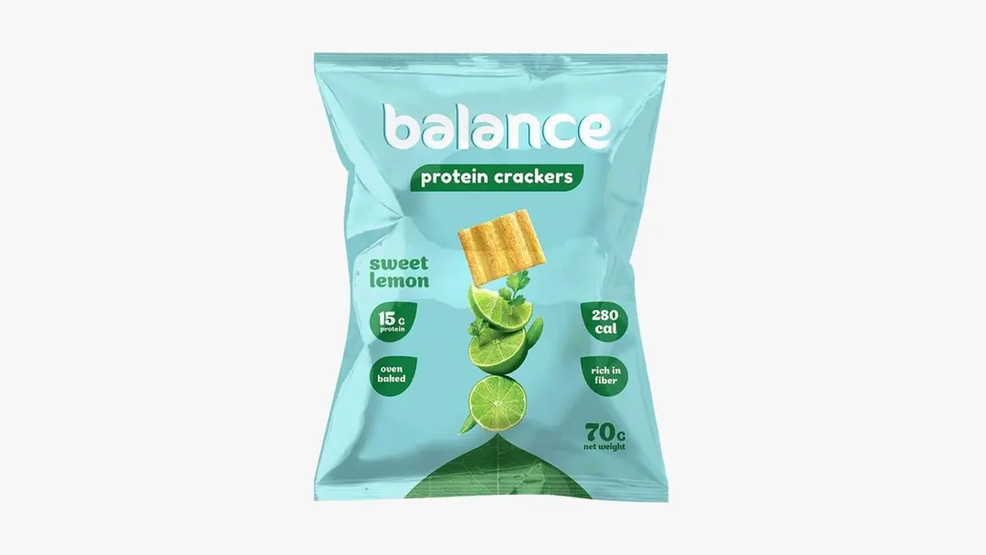 Protein Crackers – Sweet Lemon