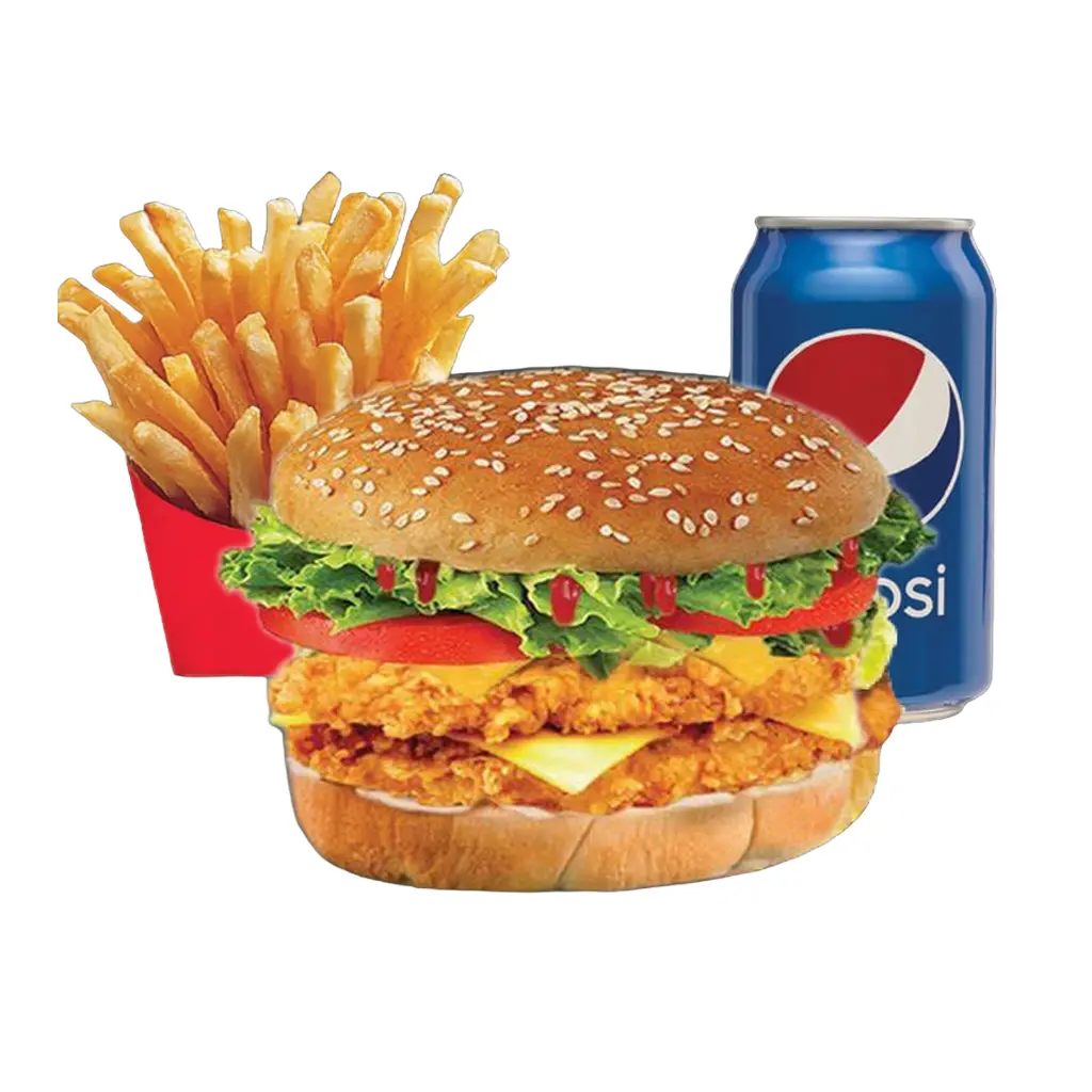 Double Zinger Sandwich Meal