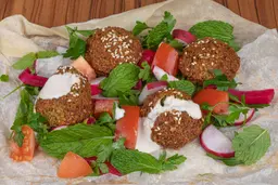Falafel Saj Sandwich