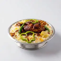 نص دجاج قوزي مع الرز