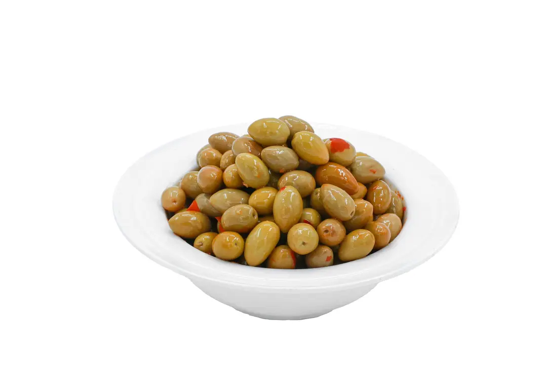 الحطب زيتون اخضر حار