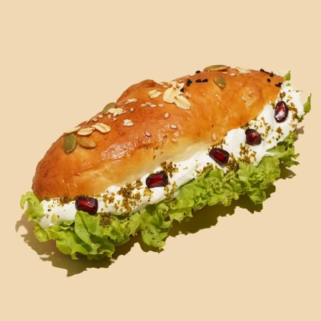 ساندويتش لبنة