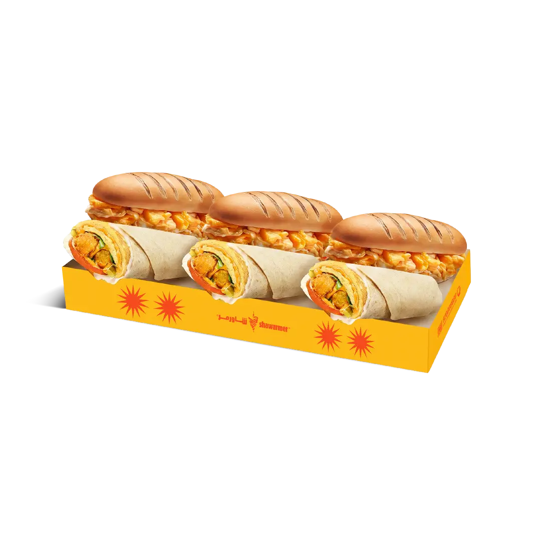 Sarouk Egg & Egg Breakfast Box