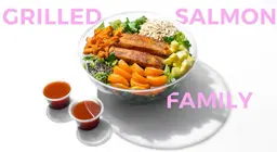 Grilled Salmon Family